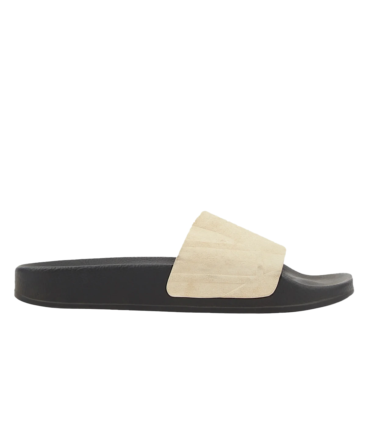 Humberto Suede Slides in Sand Dune