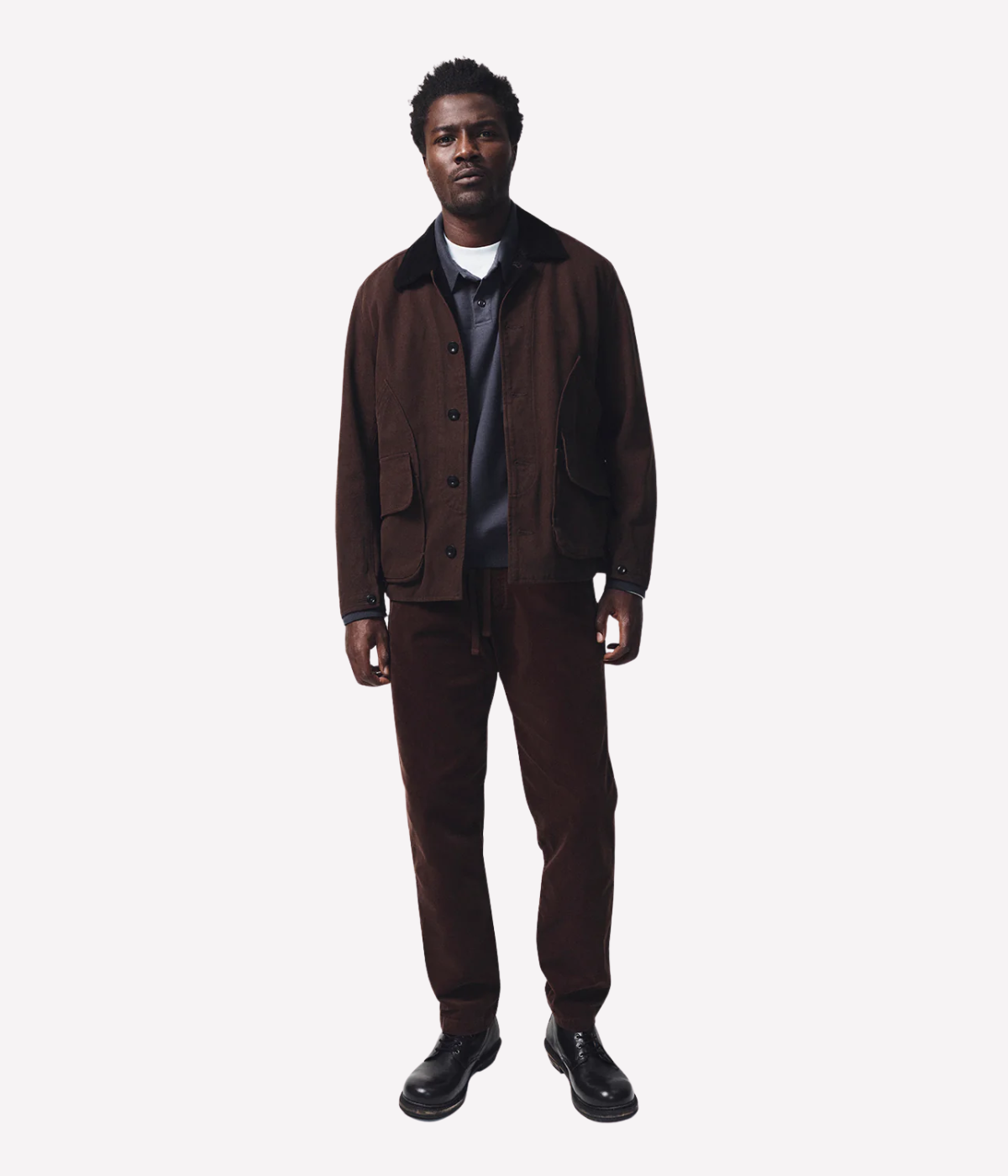 Hunter Jacket in Dark Brown