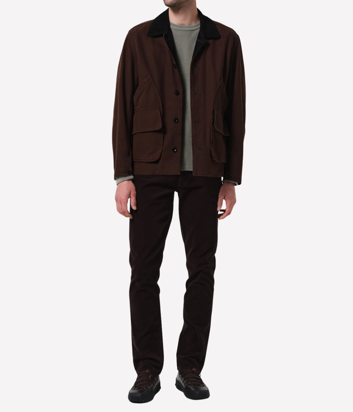 Hunter Jacket in Dark Brown