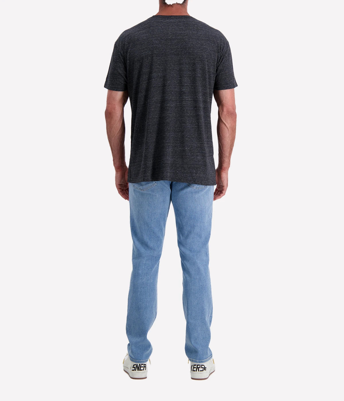 Men’s black graphic T-shirt with a vintage Camaro print and "I'm Not Old, I'm Classic" text, featuring a relaxed fit and soft fabric.