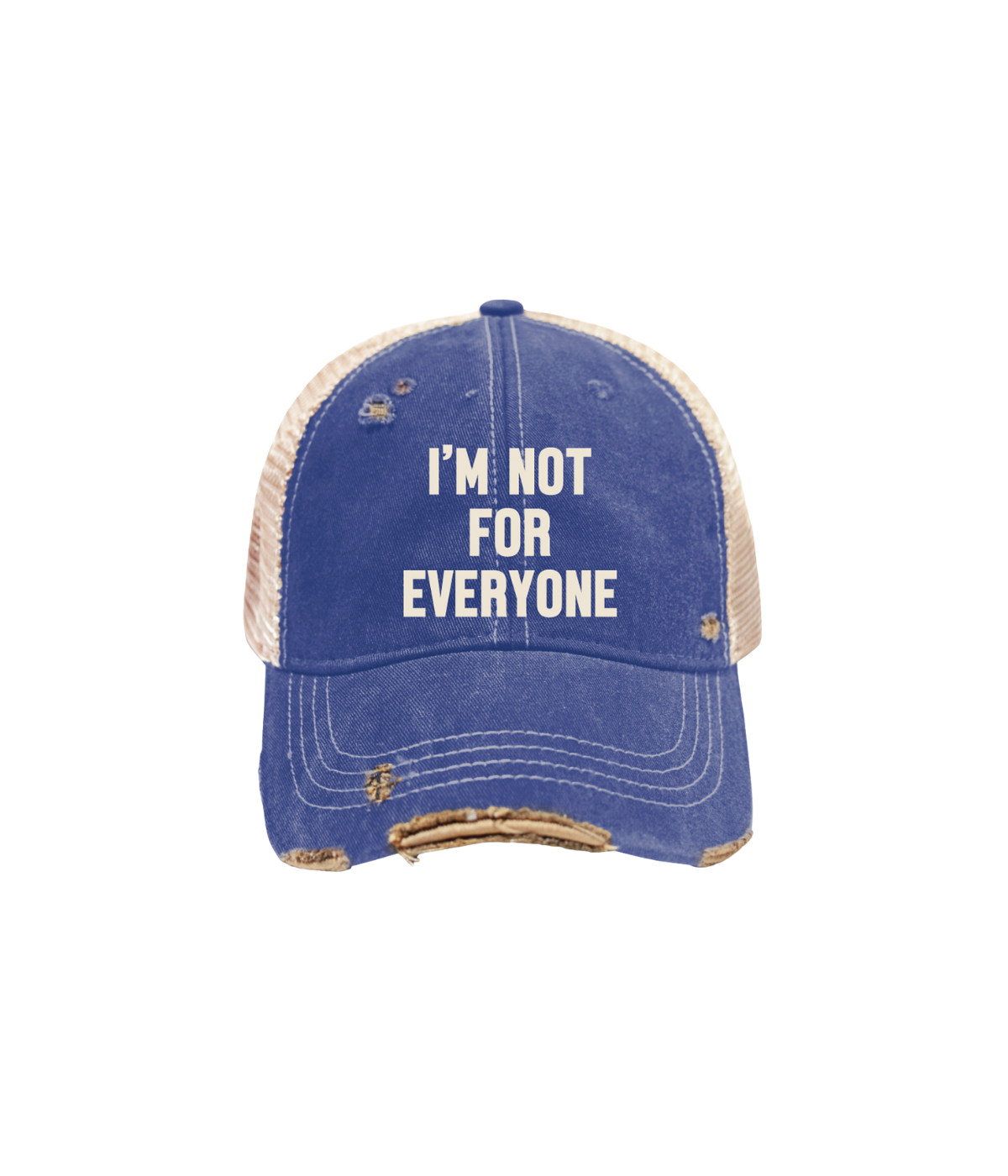 Not For Everyone Hat in Royal