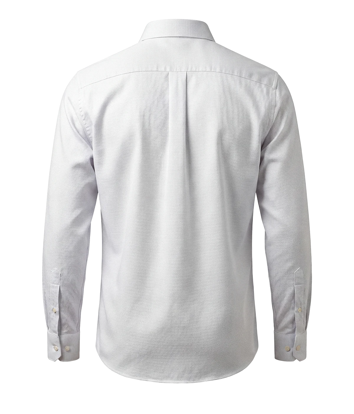 Slim Fit Shirt In Woven Blue White
