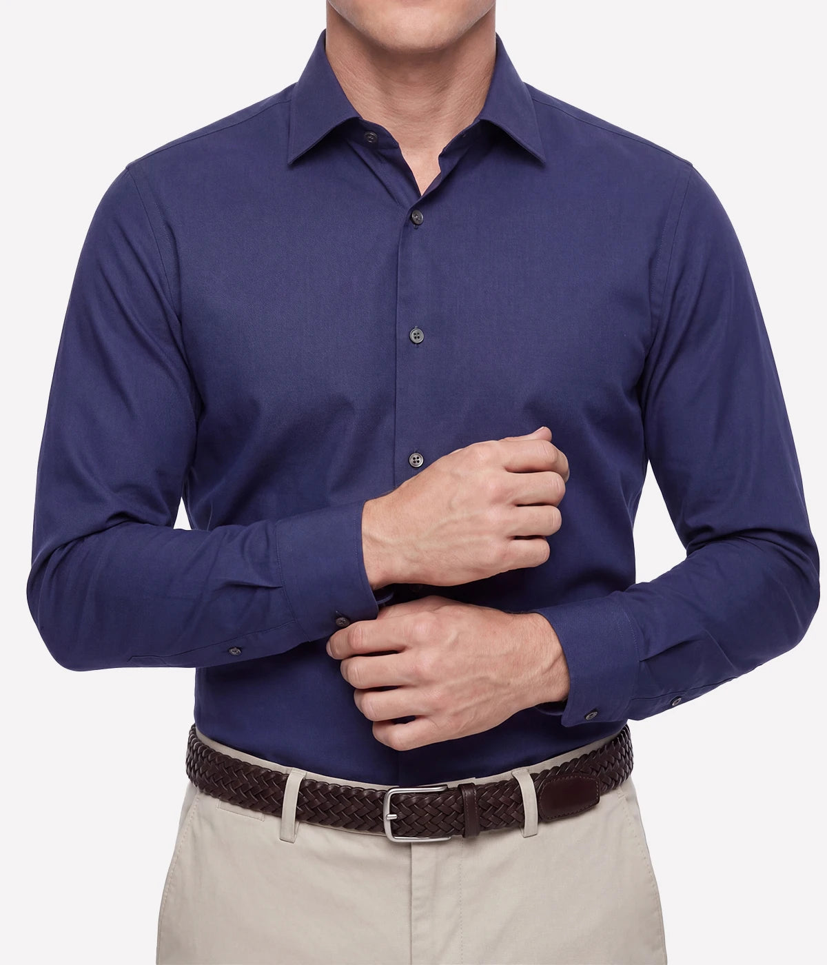 Slim Fit Shirt in Navy