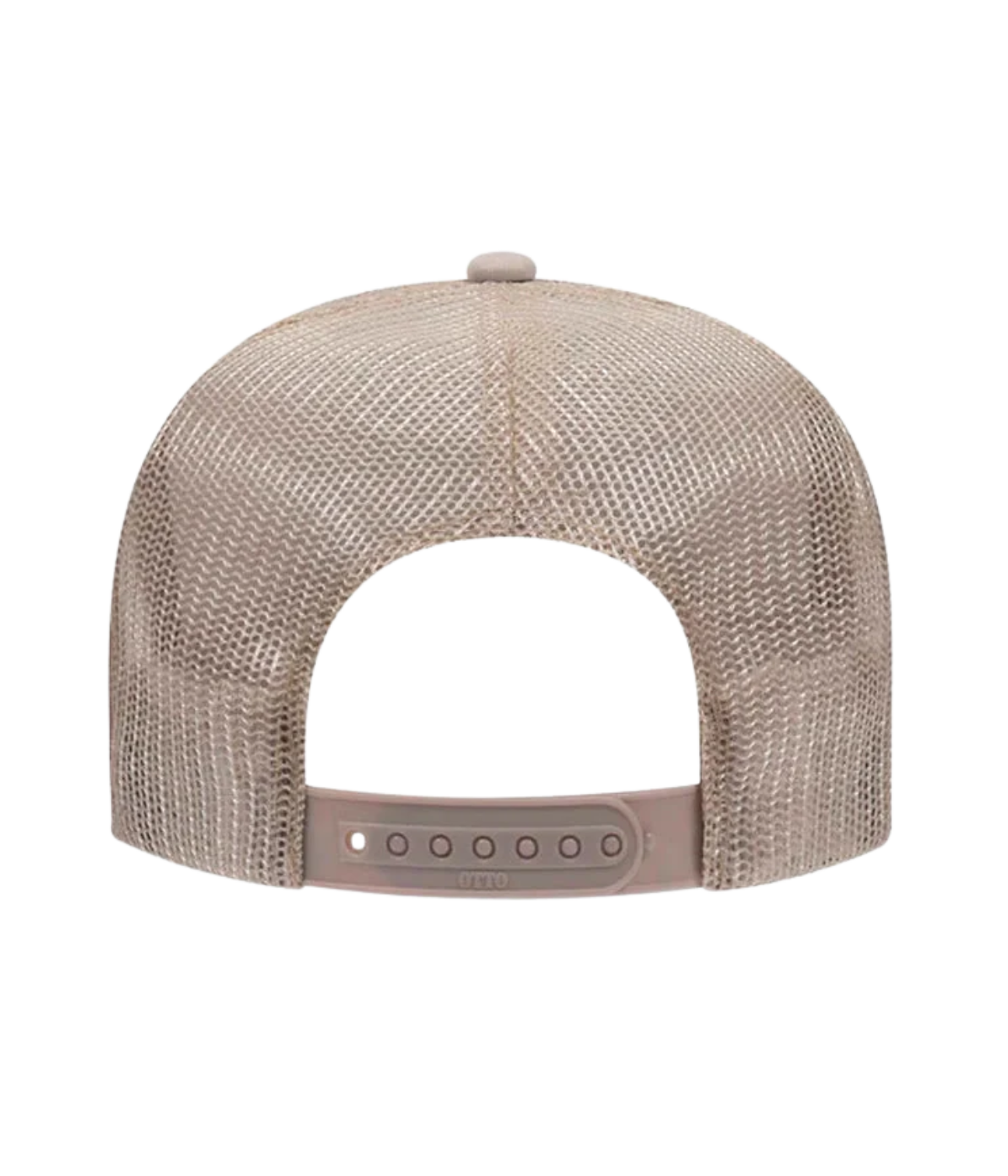 Port Sandz ‘Lil’ Bit Country’ high-profile trucker cap with foam front, mesh back, snapback closure, fully embroidered patch, playful western and country-inspired style