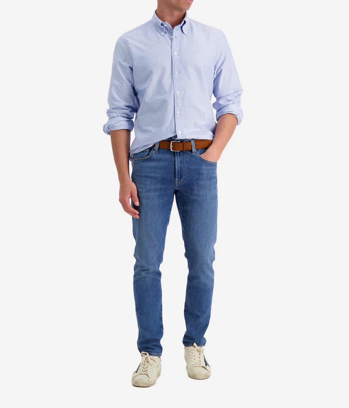 Berto Shirt in Light Blue