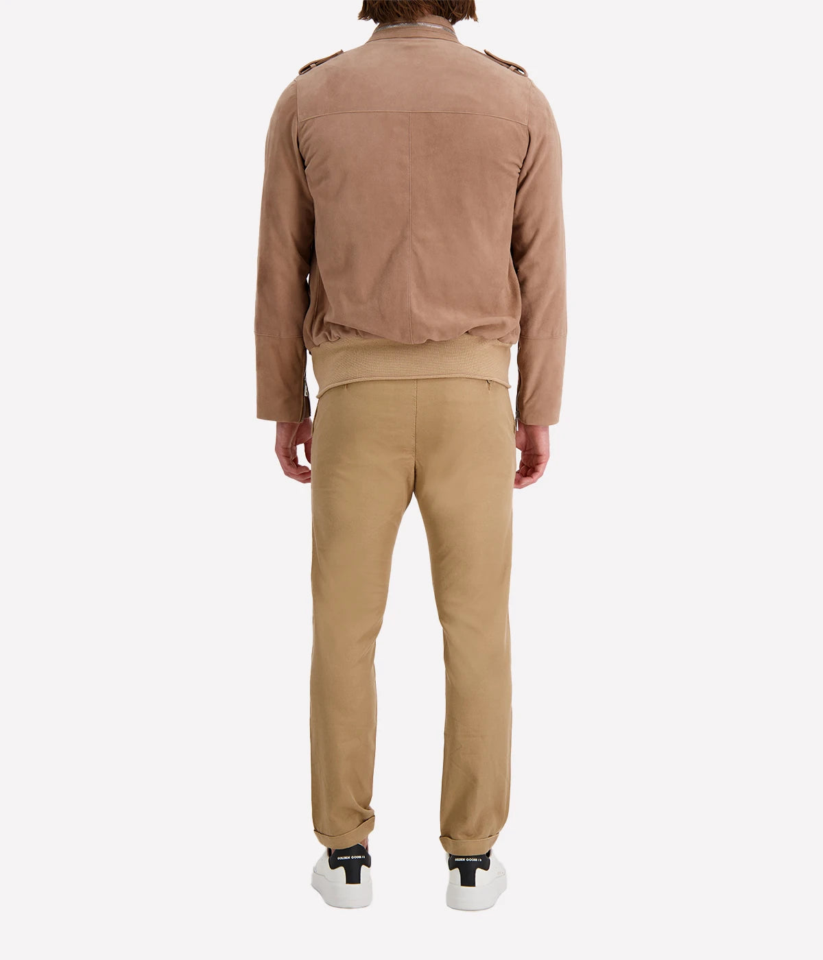 *FINAL SALE* Leather Jacket in Opale