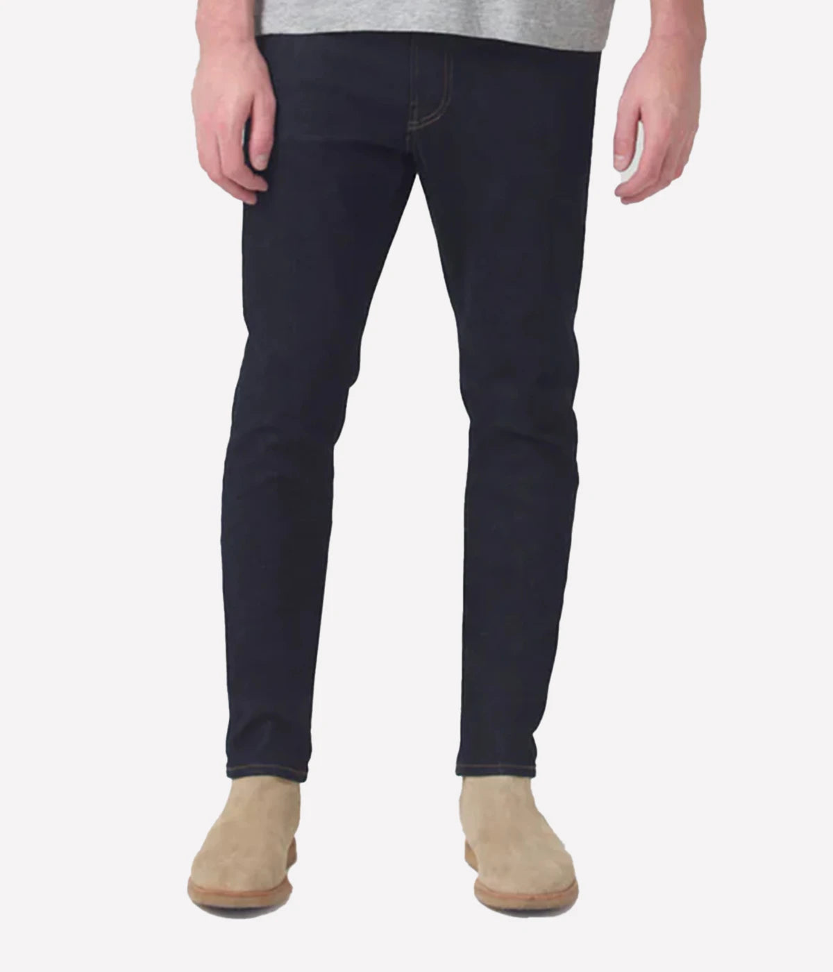 London Tapered Slim Jean in Amaro