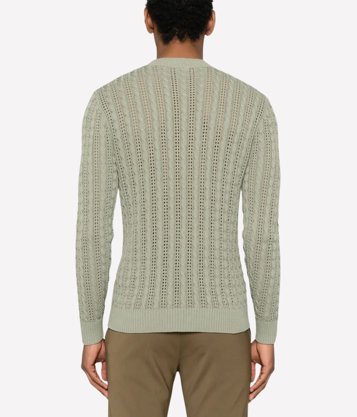 Long Sleeve Knit in Salvia