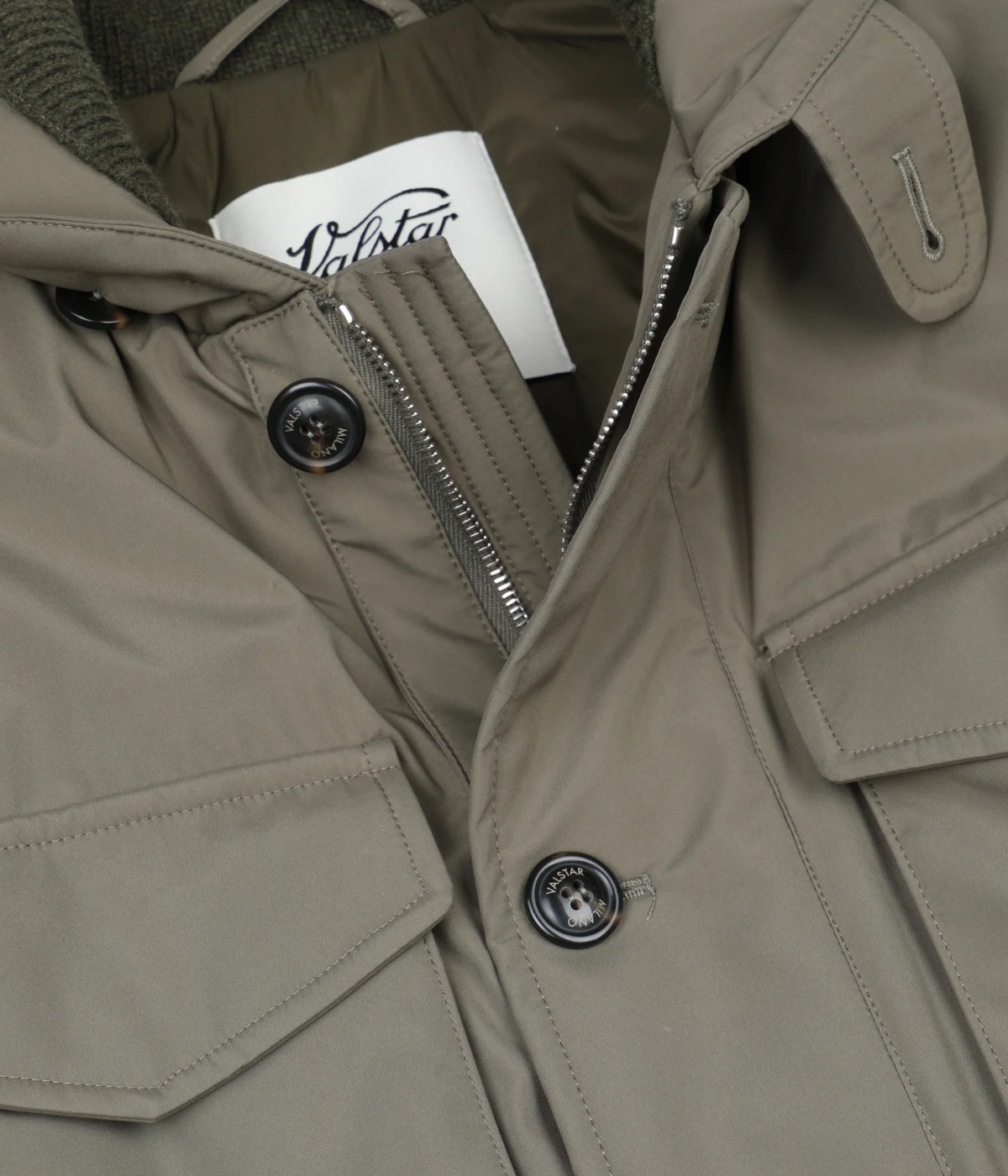 Loyal Padded Field Jacket in Cappero