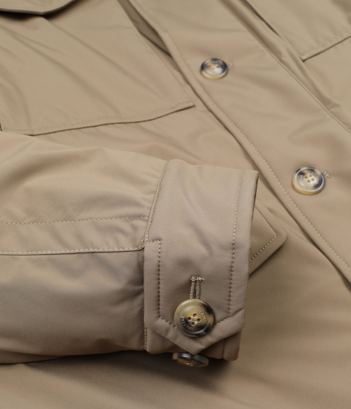 Loyal Padded Field Jacket in Avana
