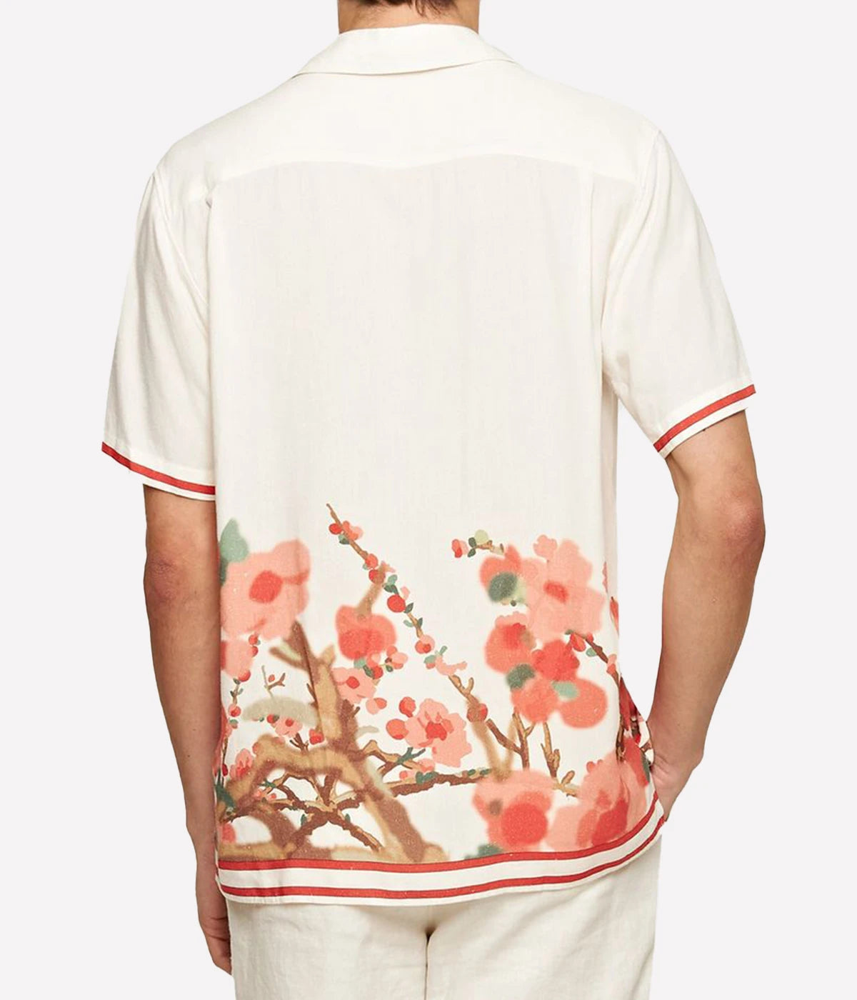 Maitan Blossom Season Polo in Red