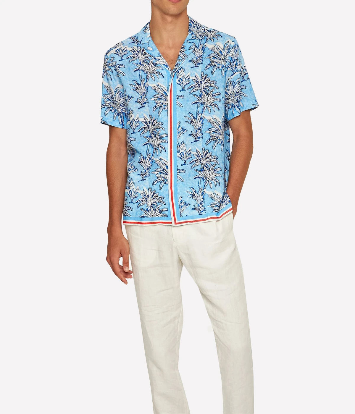 Maitan Short Sleeve Shirt in Bright Wish Blue