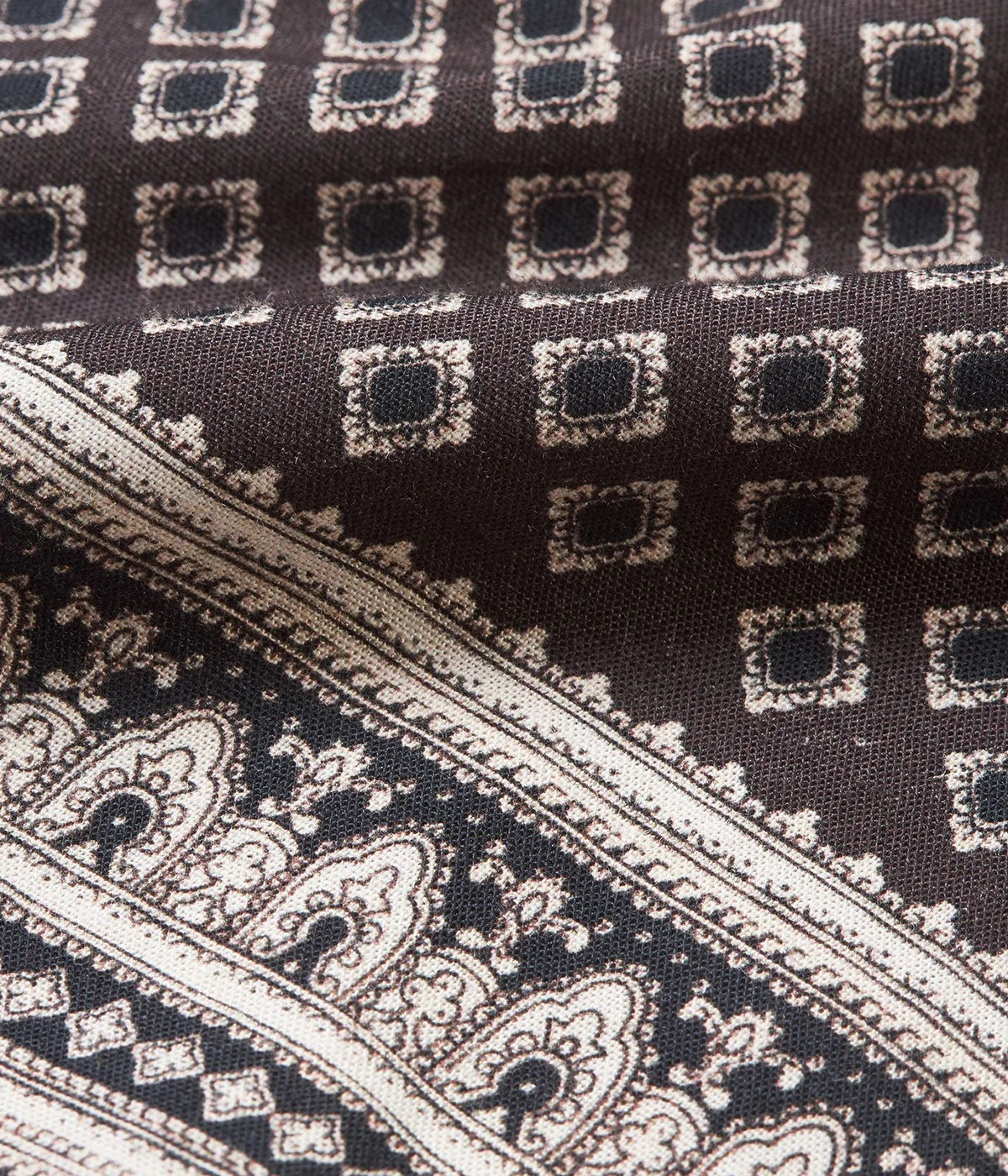 Maitan Solmio Print Shirt in Truffle