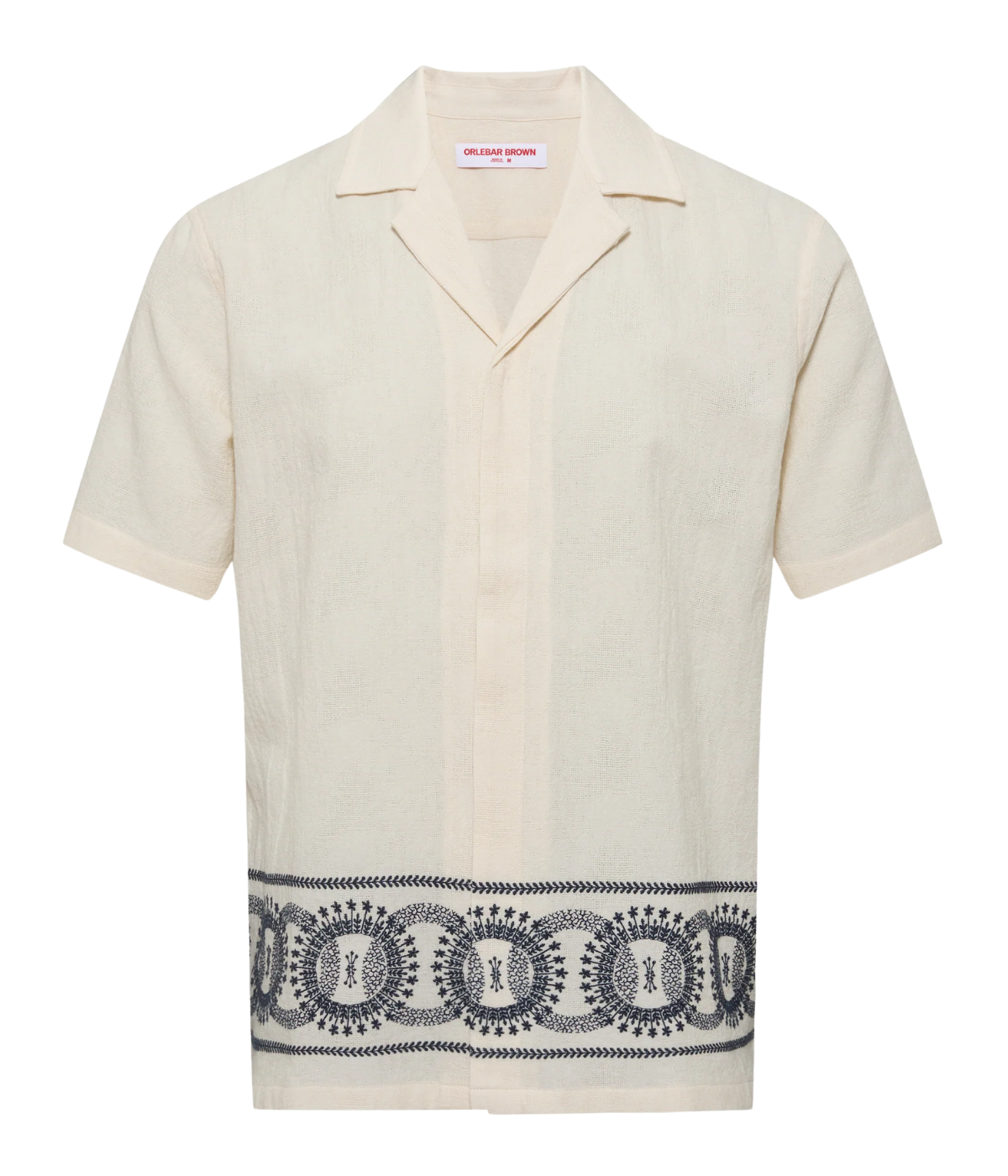 Maitan Cirqua Shirt in White Sands & Night Iris