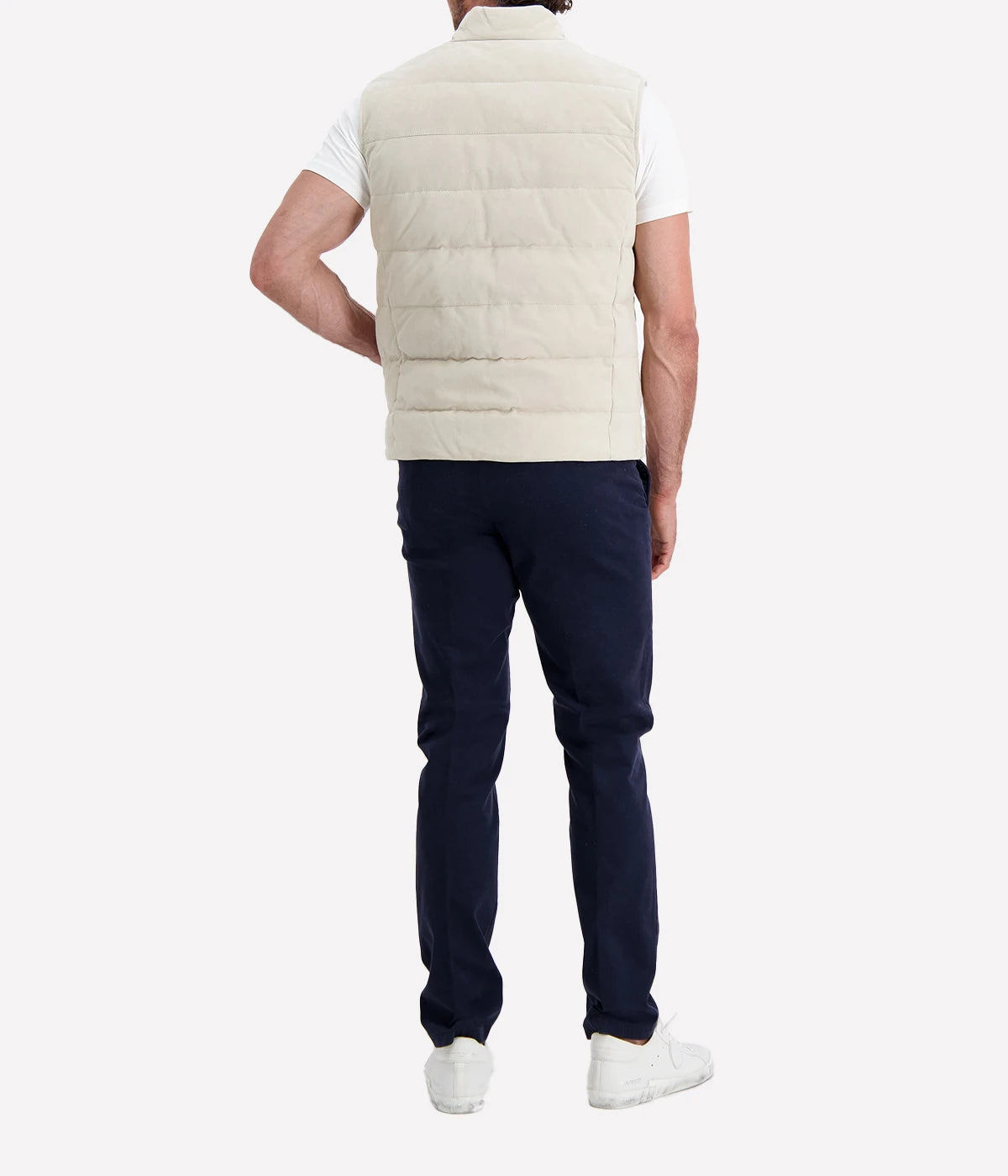 *FINAL SALE* Man Gilet in Sand
