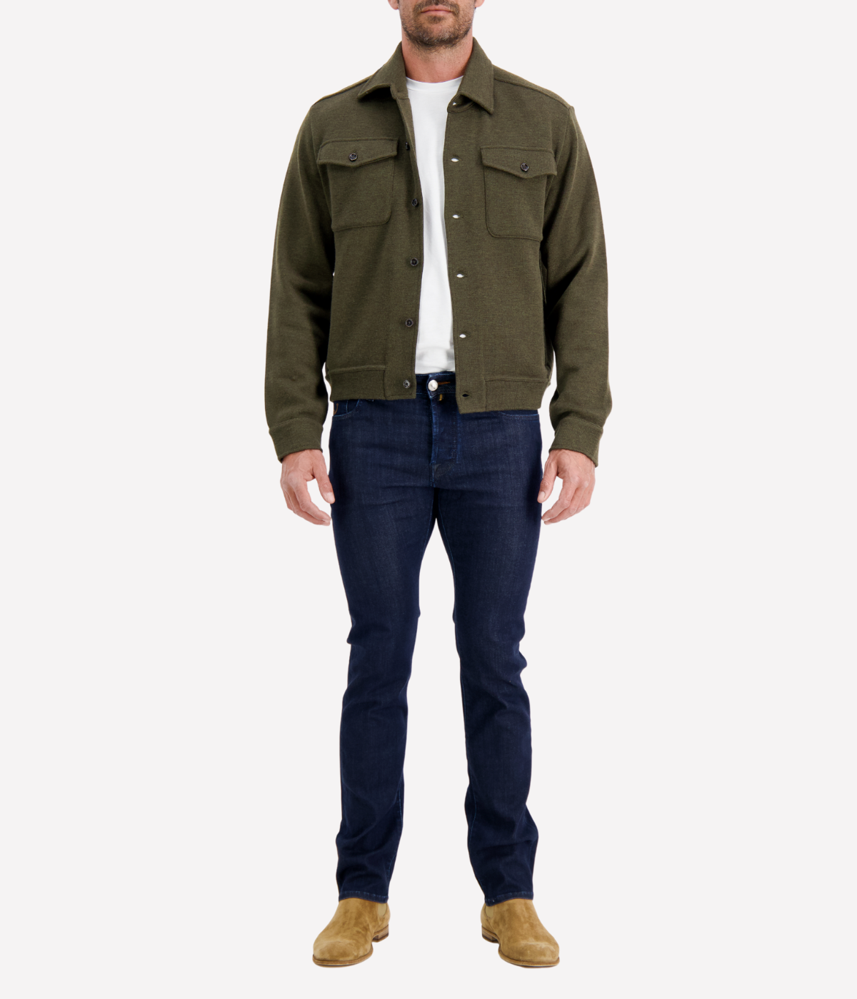 Man Knit Jacket 500