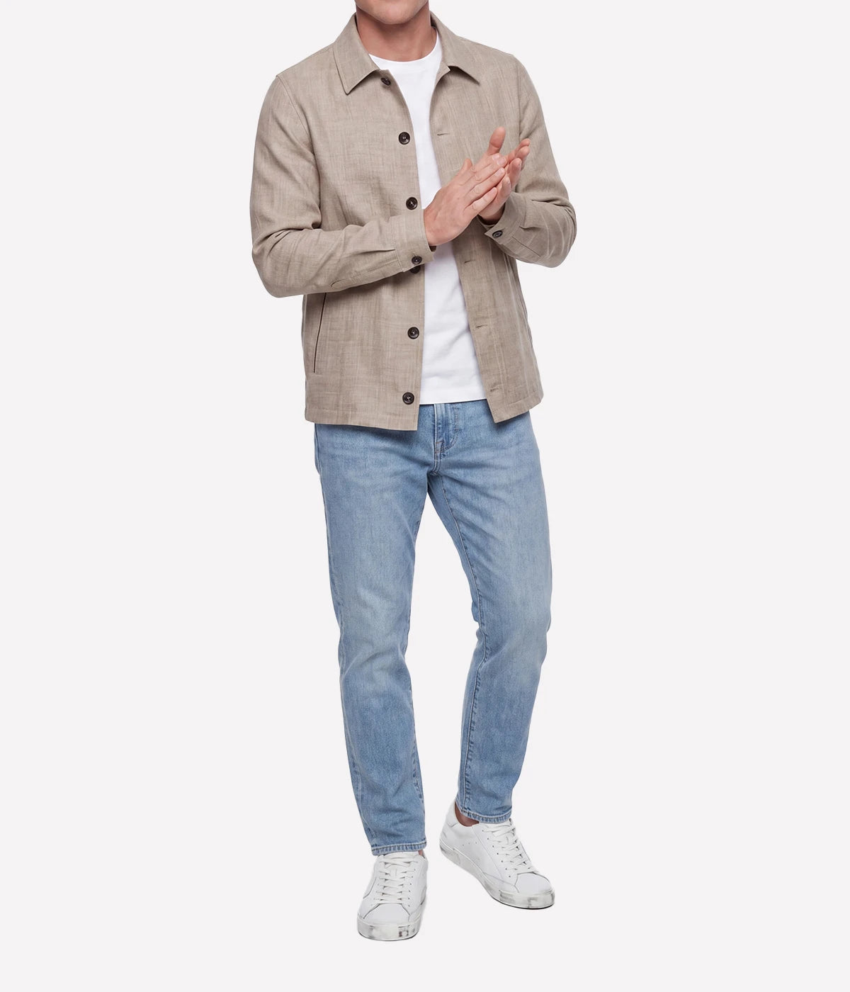 Gug Jacket in Beige