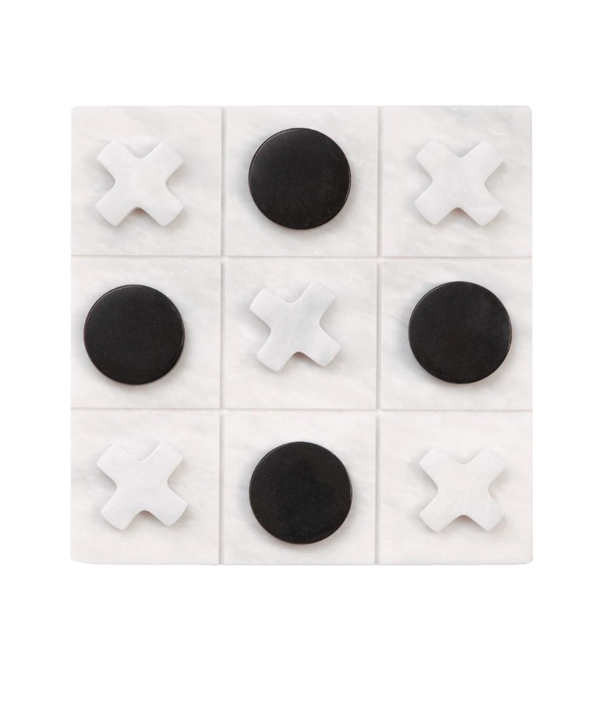 Marble Tic Tac Toe Set