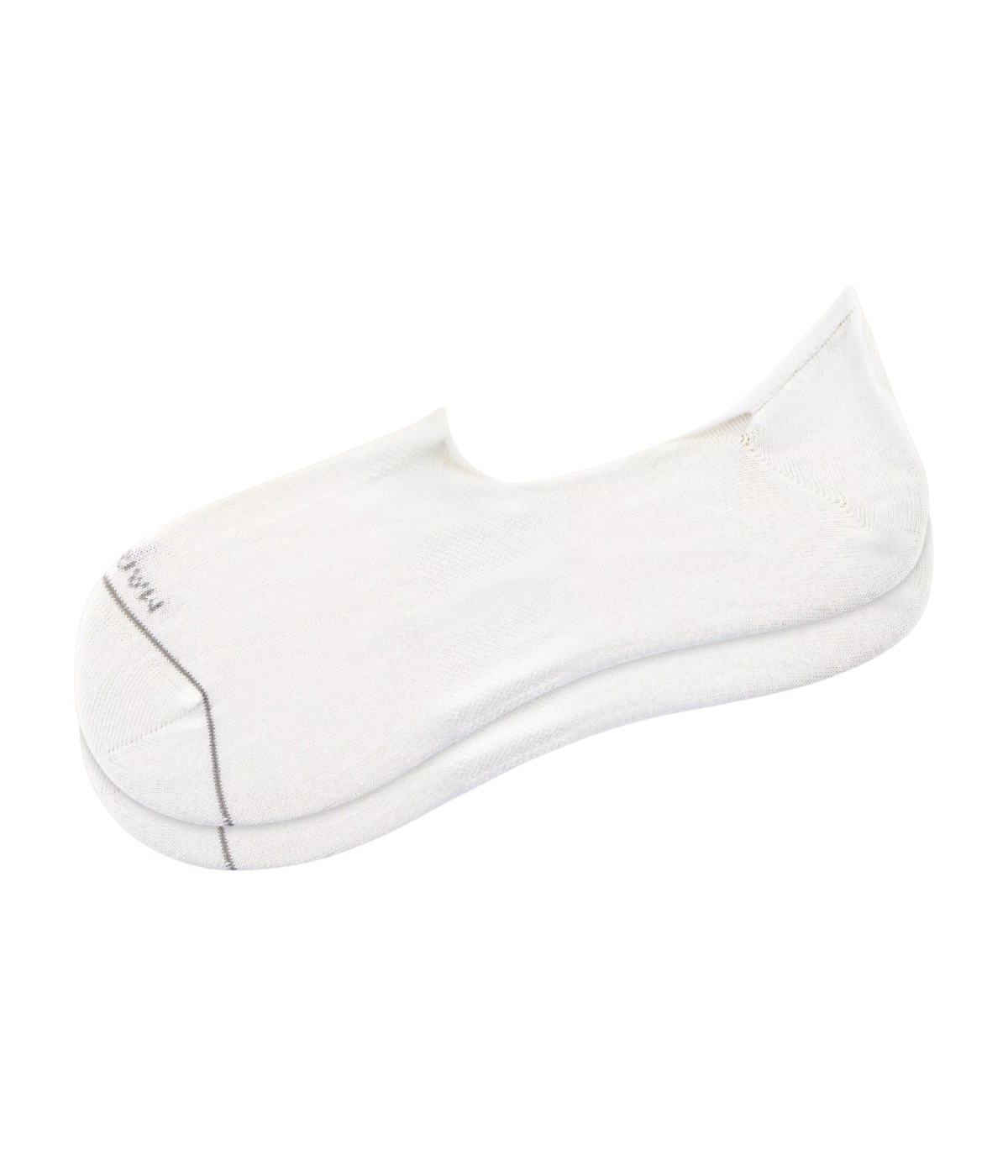 Mens Invisible Sock in White