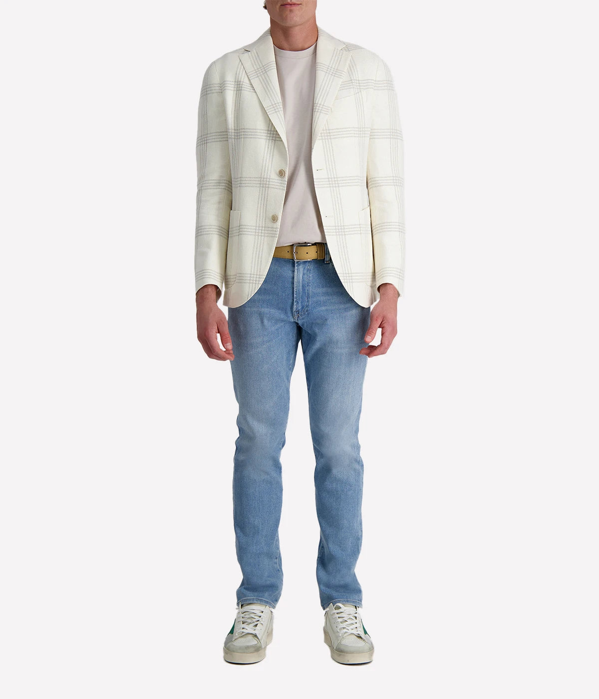 Mens Blazer in White