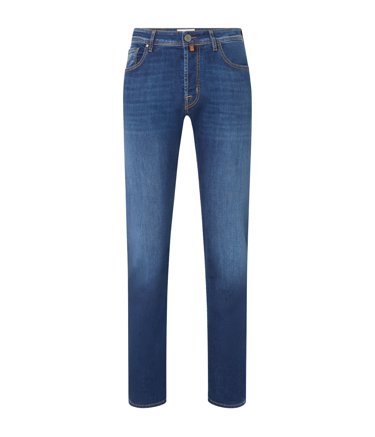 Jacob Cohën 5 PKT Slim Fit Bard Pant in Medium Blue – Product Shot