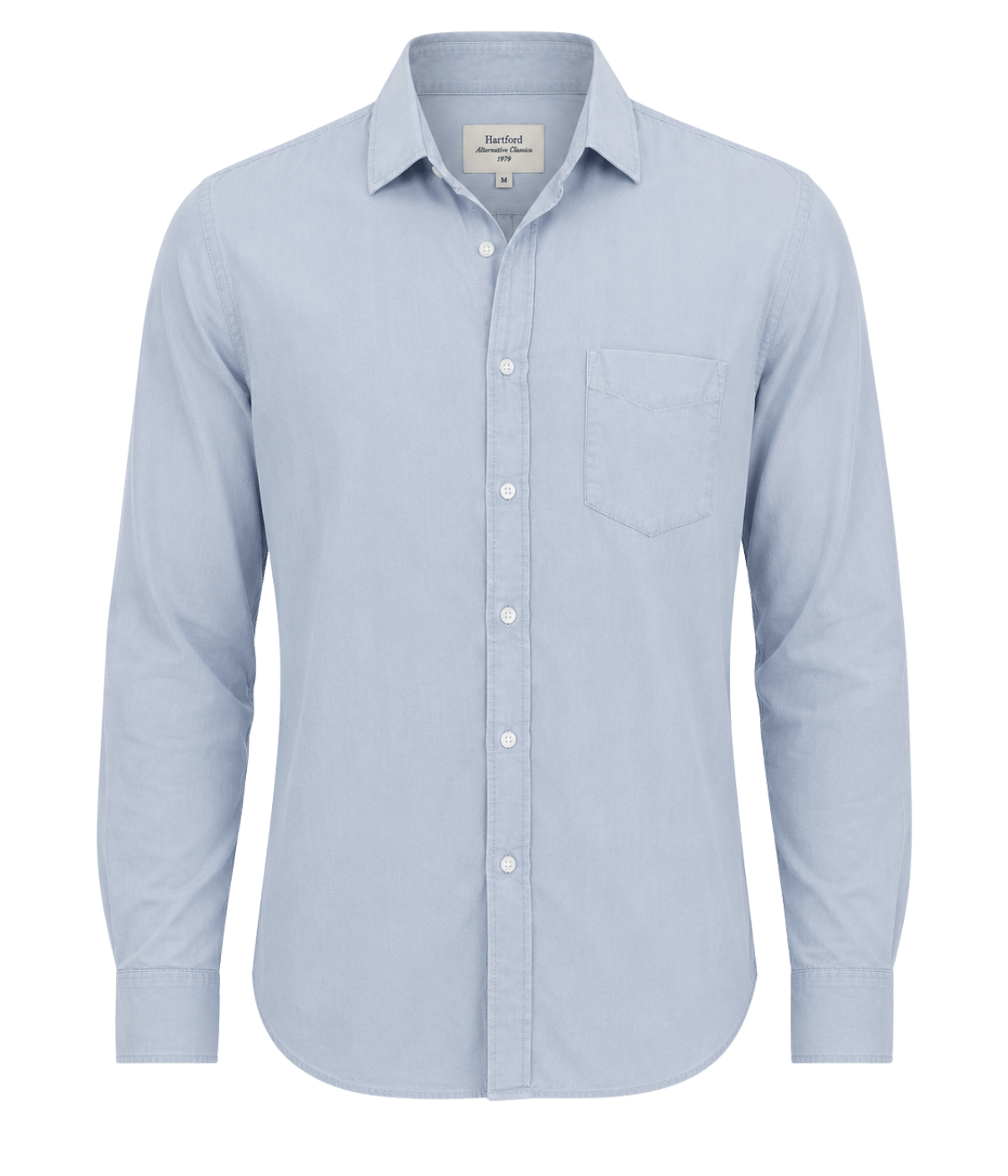 Paul Pat 02 Woven Shirt in Light Blue