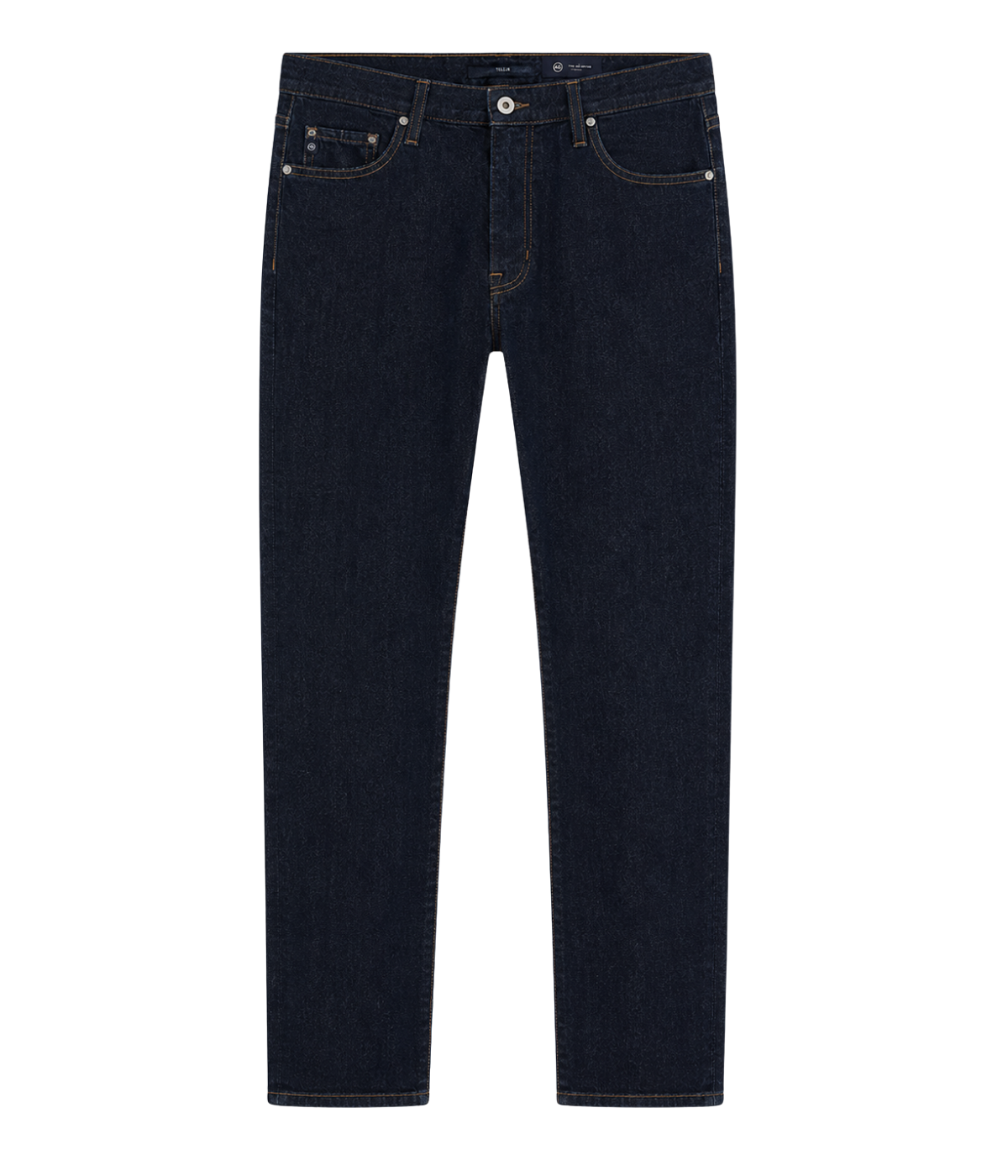 AG Everett Monument Flat Lay Front View Slim Straight Stretch Jean