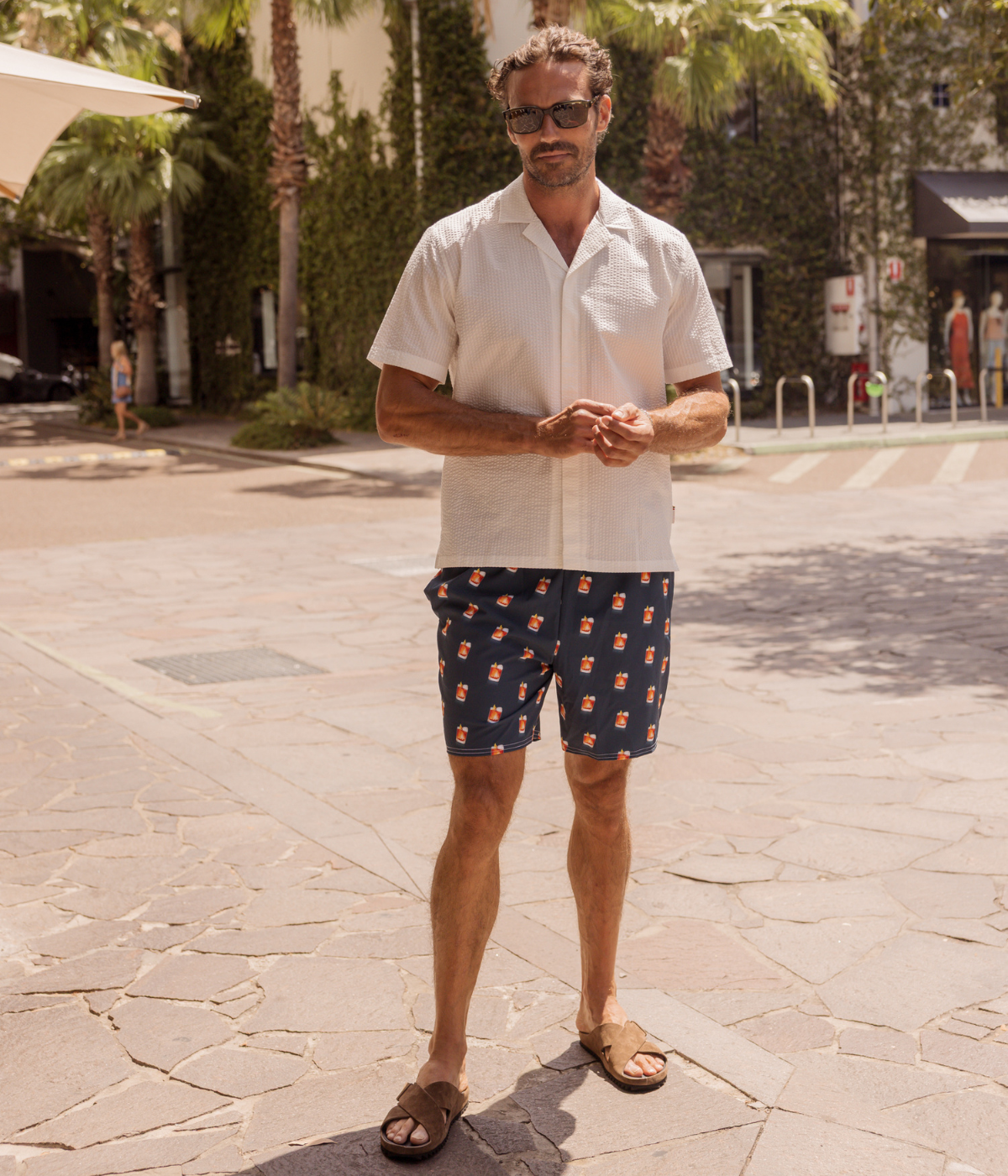 Negroni Pool Short in Navy