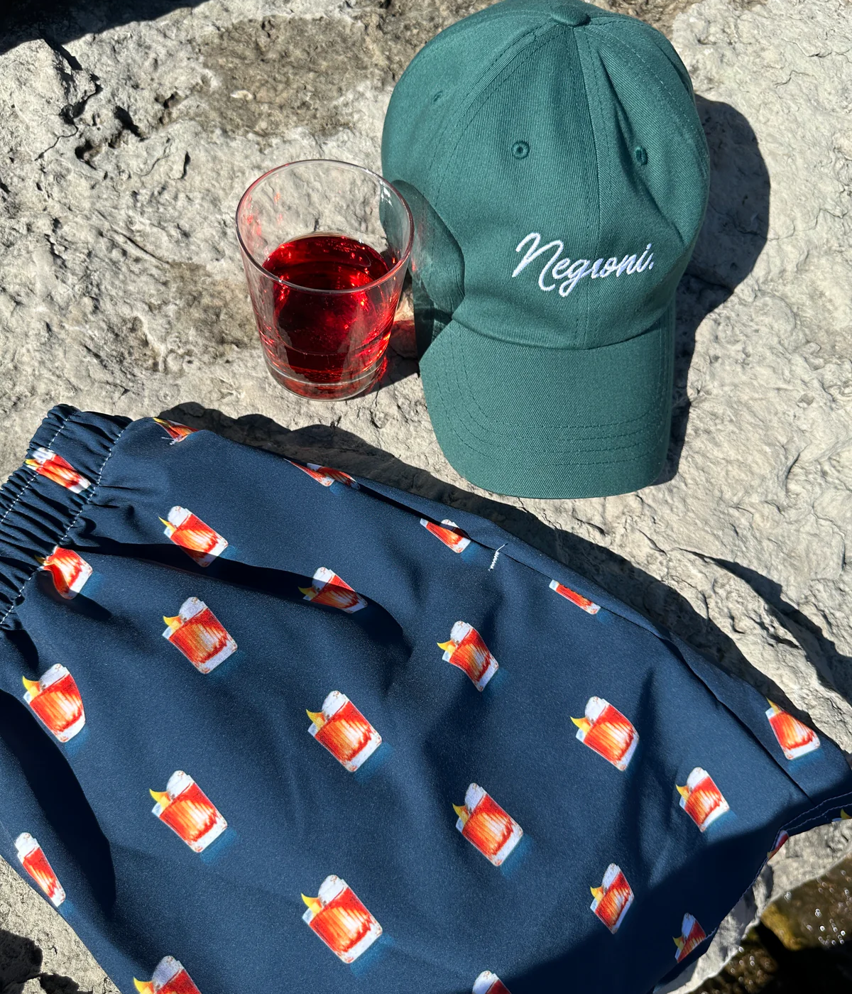 Negroni Pool Short in Navy