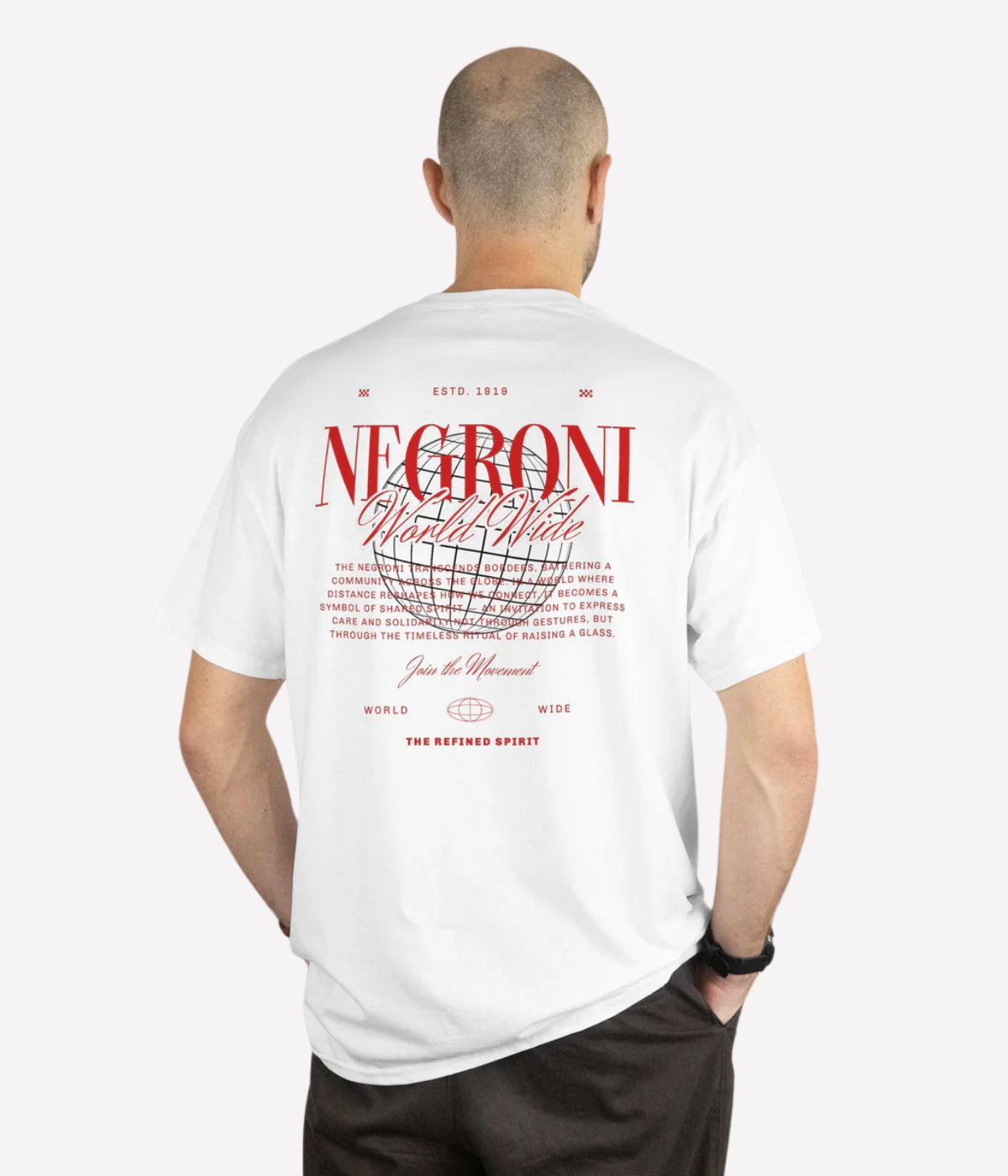 Negroni Worldwide Tee in White