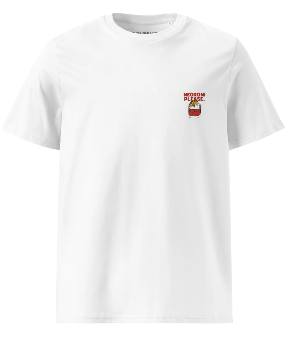 Negroni Please Tee in White