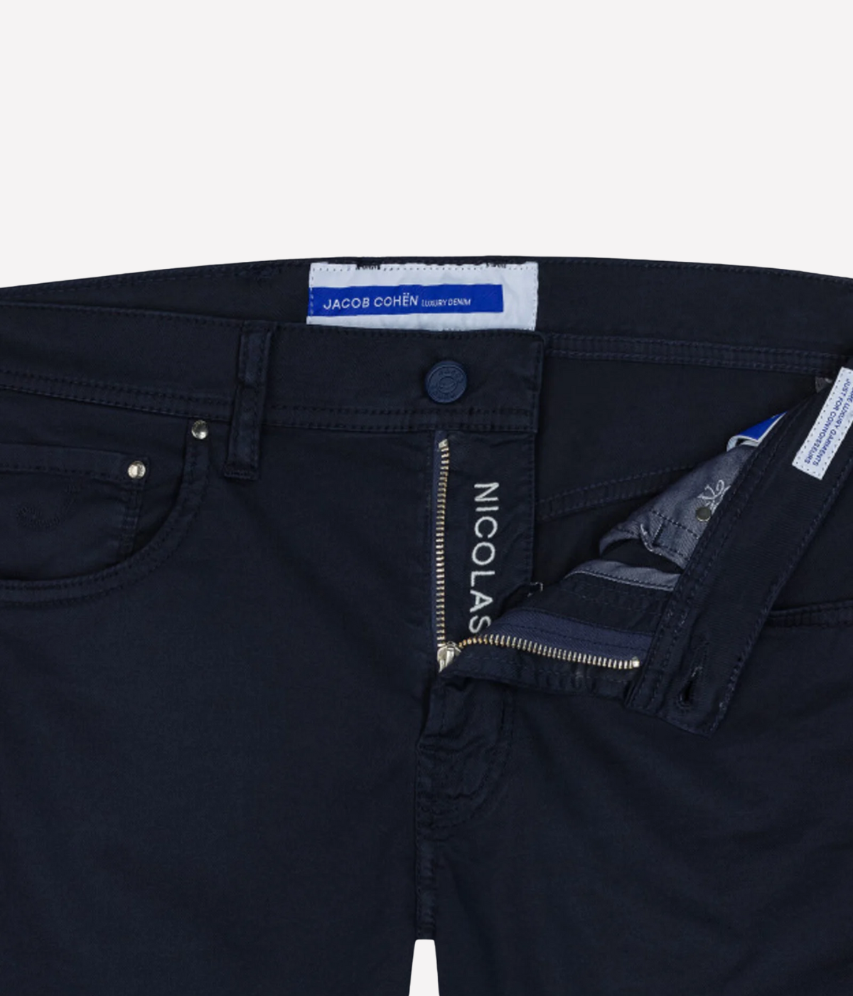 Nicolas Bermuda 5 Pkt Slim Fit in Dark Navy