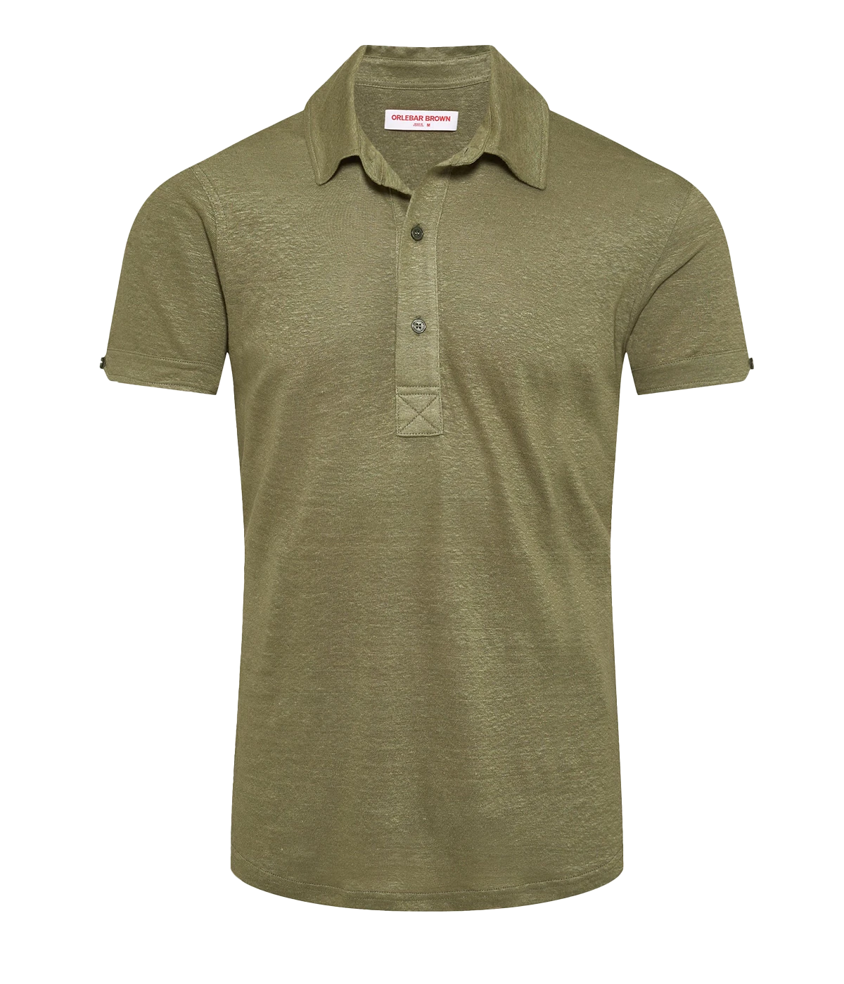 Sebastian Linen Shirt In Herbal Green