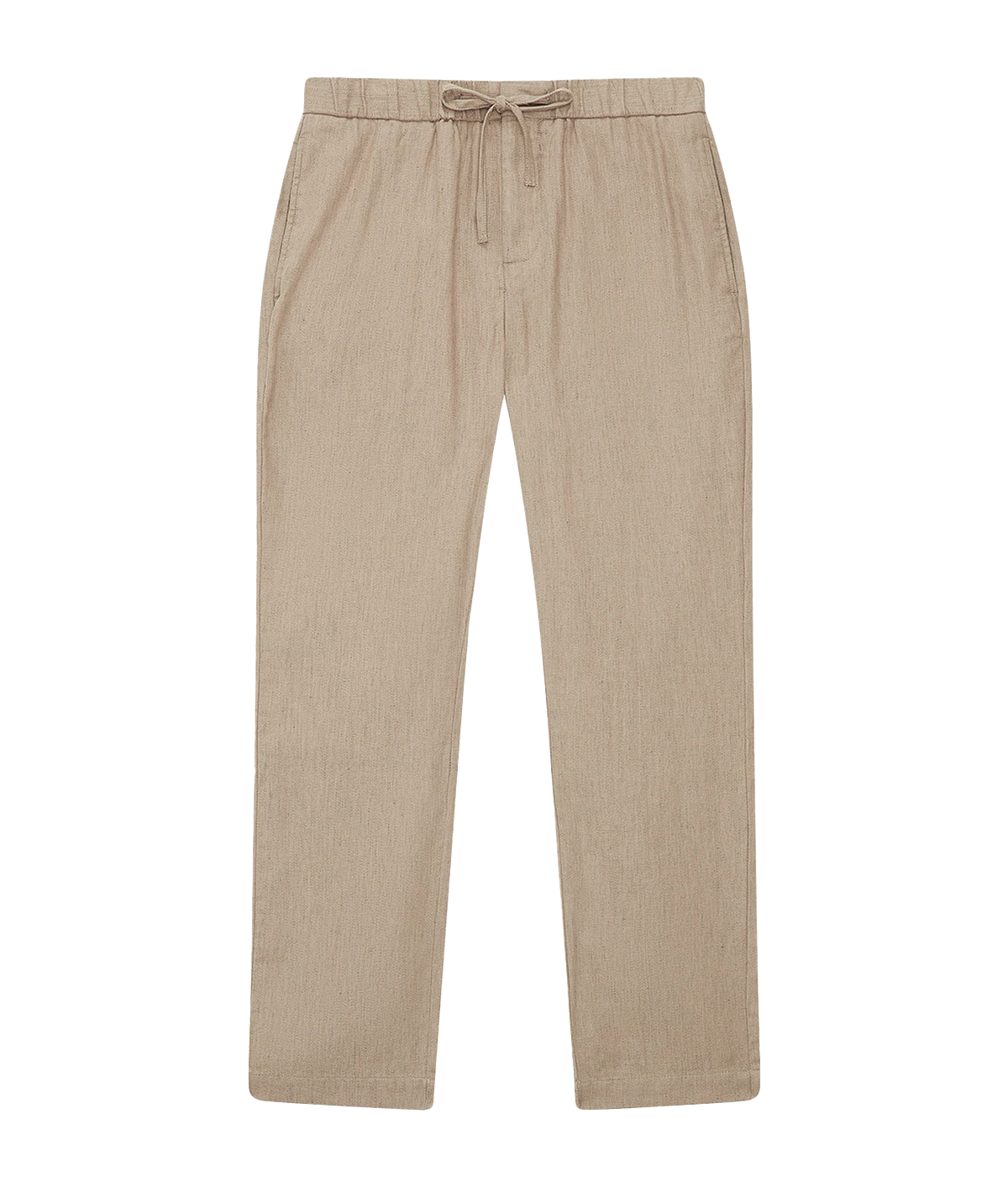 Oscar Linen Chinos in Truffle