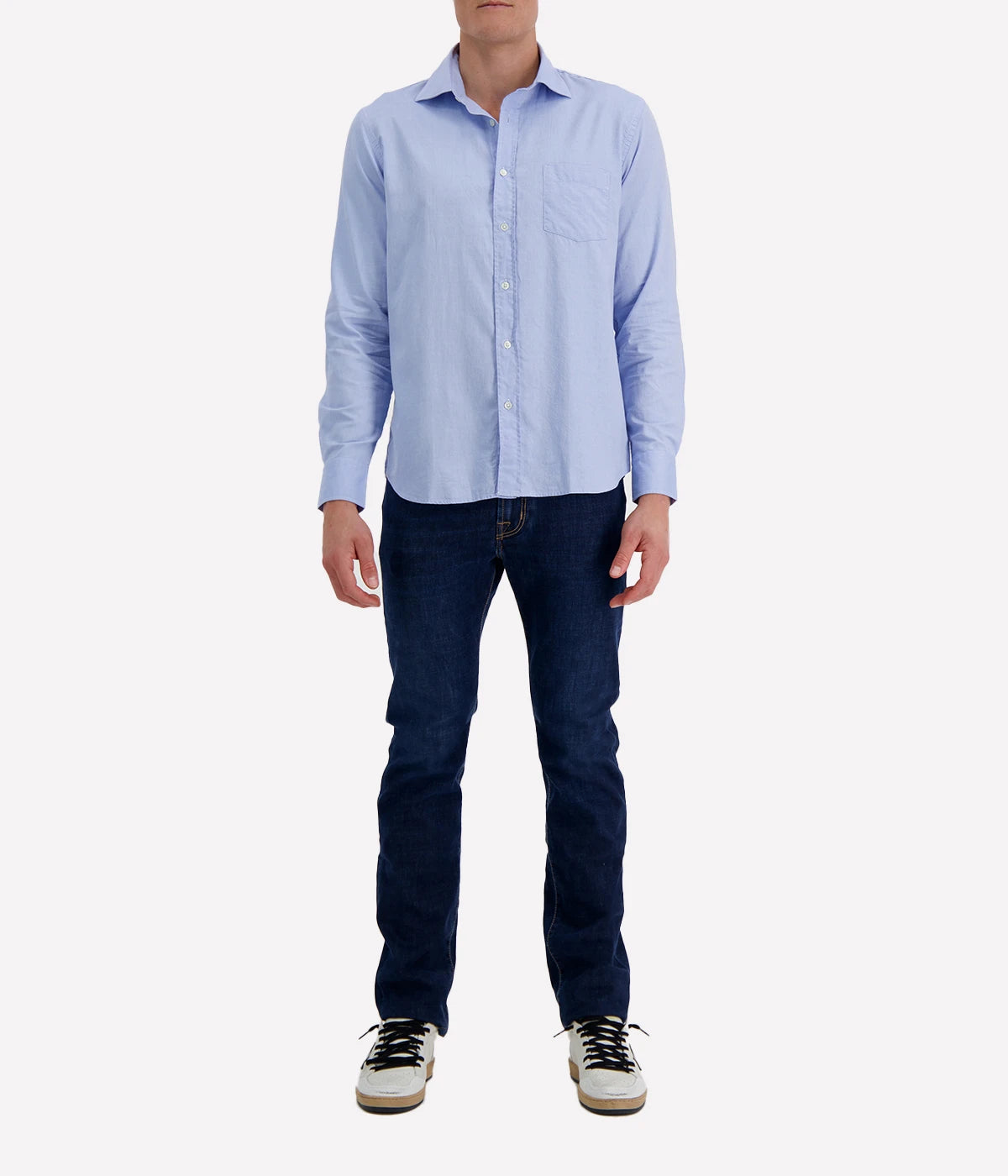 Paul 05 Woven Shirt in Blue