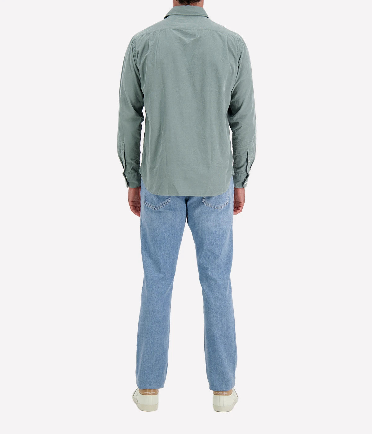 Paul Pat 02 Woven Shirt in Fern