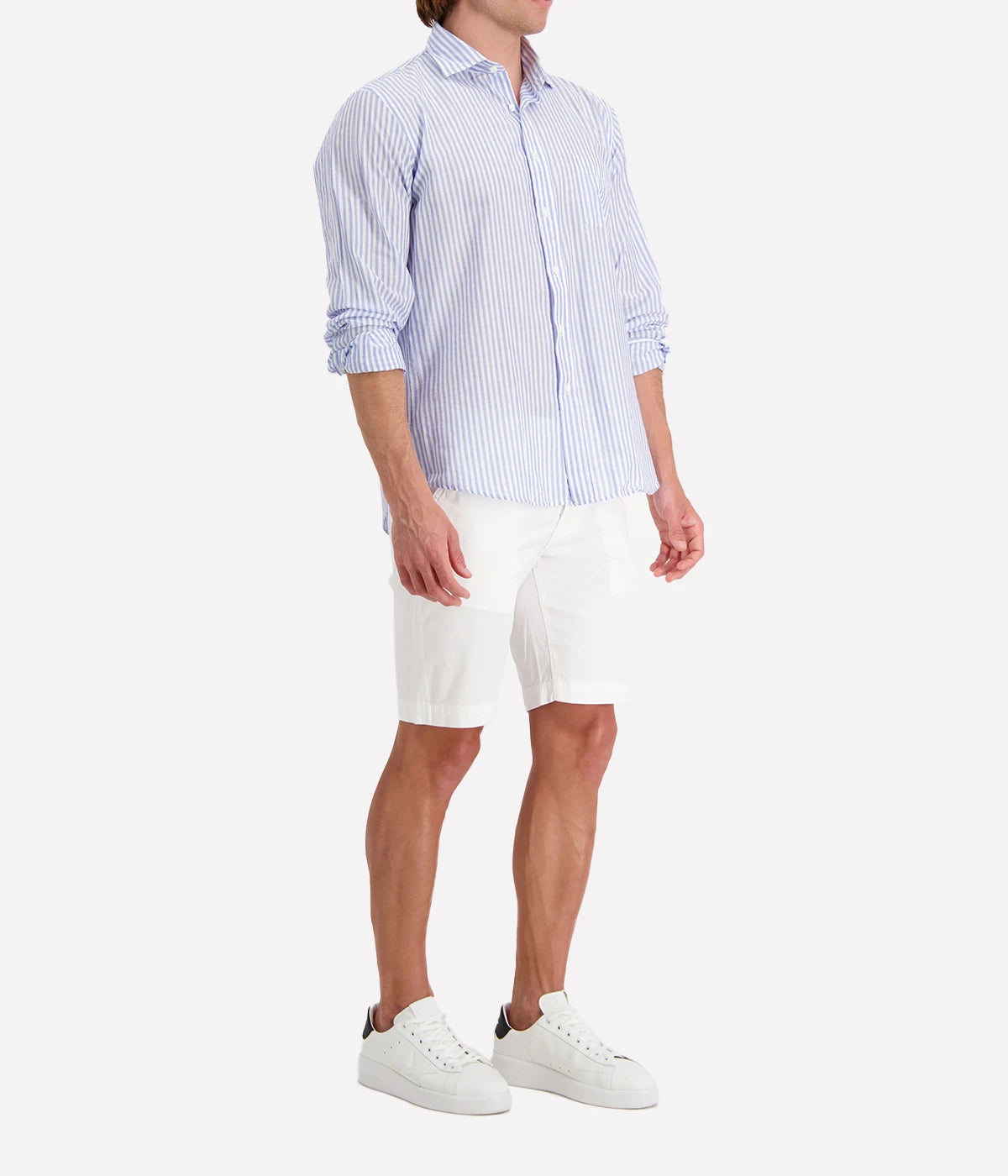 Paul Woven Shirt in Sky
