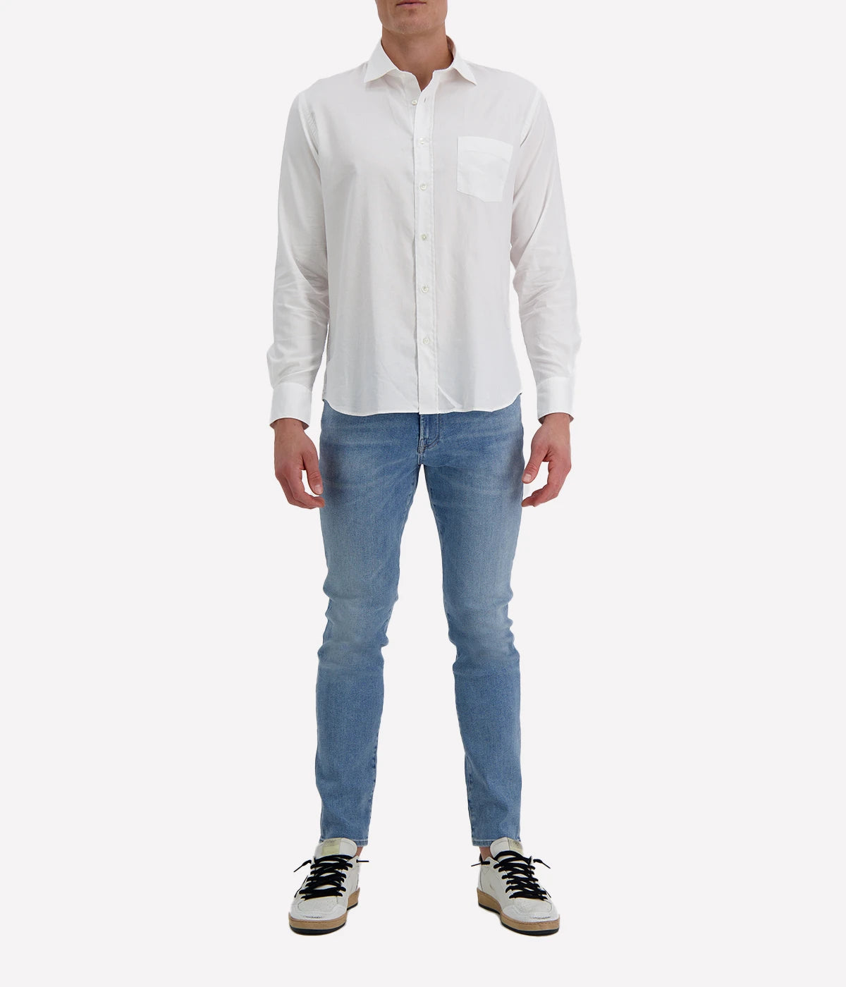 Paul 05 Woven Shirt in White