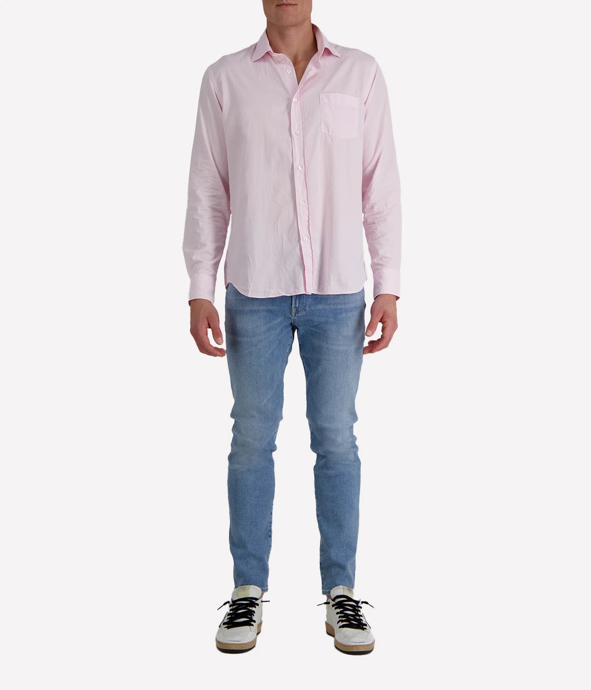 Paul Pat 01 Woven Shirt in Blush