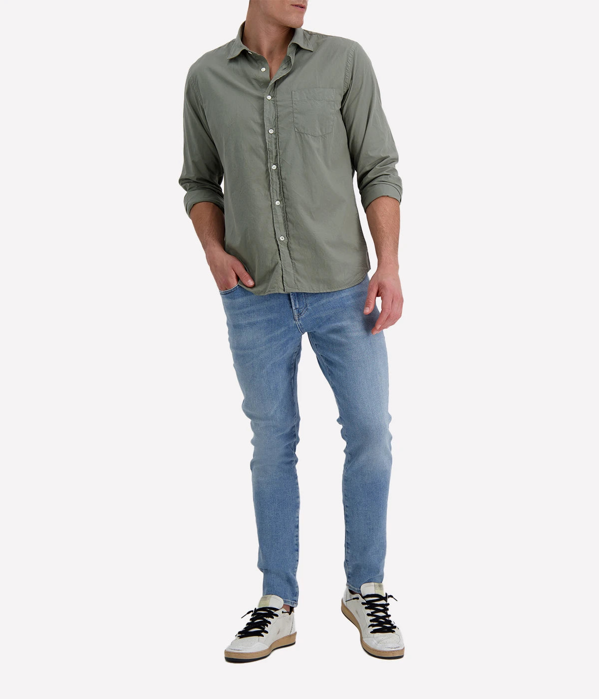 Paul Pat 01 Woven Shirt in Camo