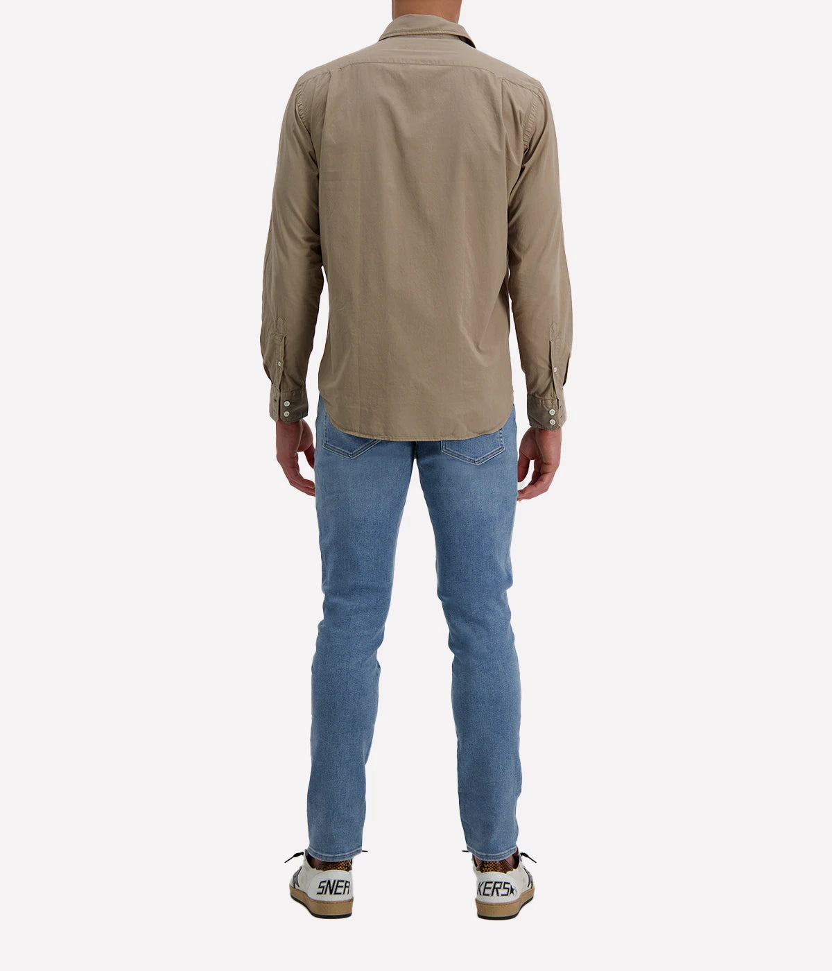 Paul Pat 01 Woven Shirt in Khaki