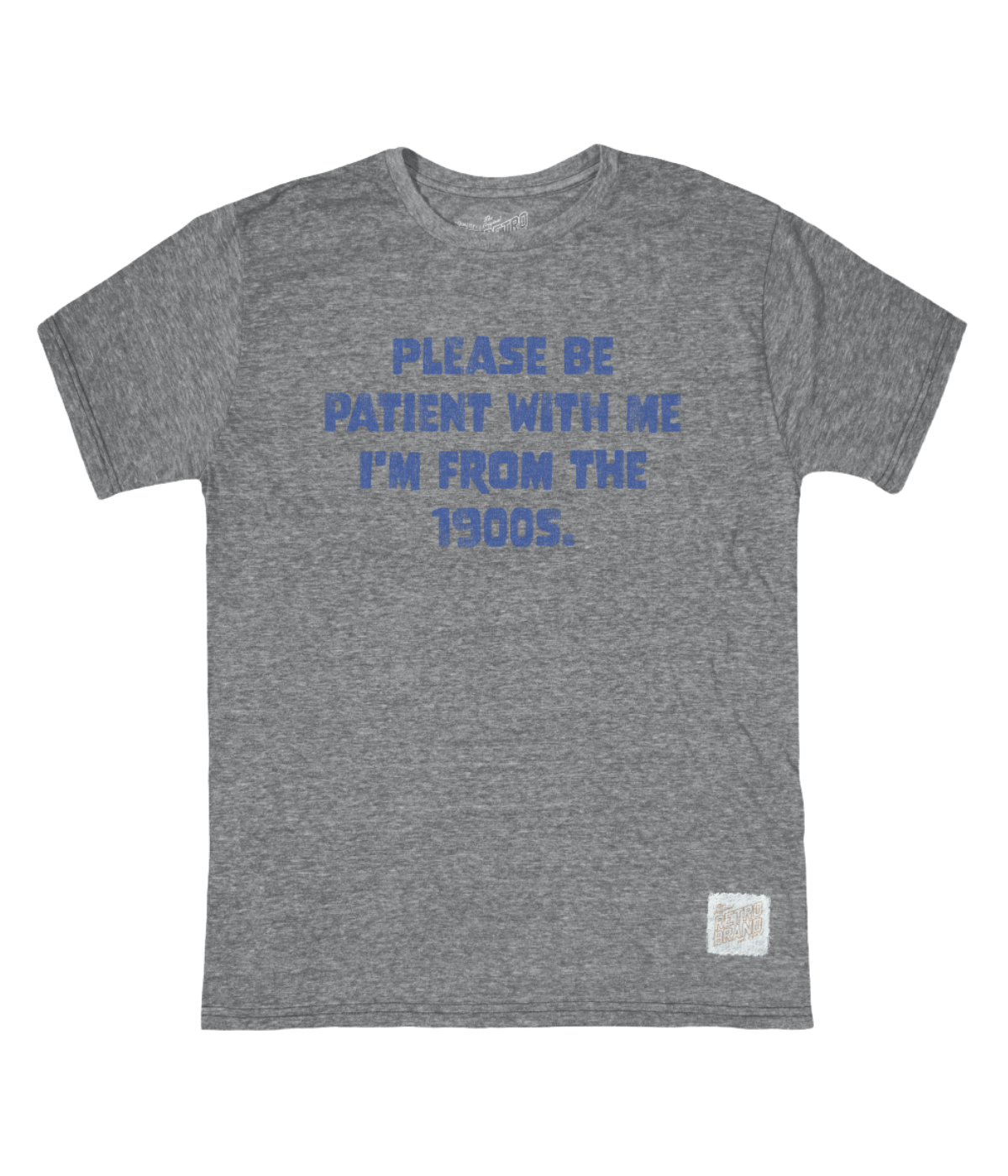 Be Patient Tee in Grey