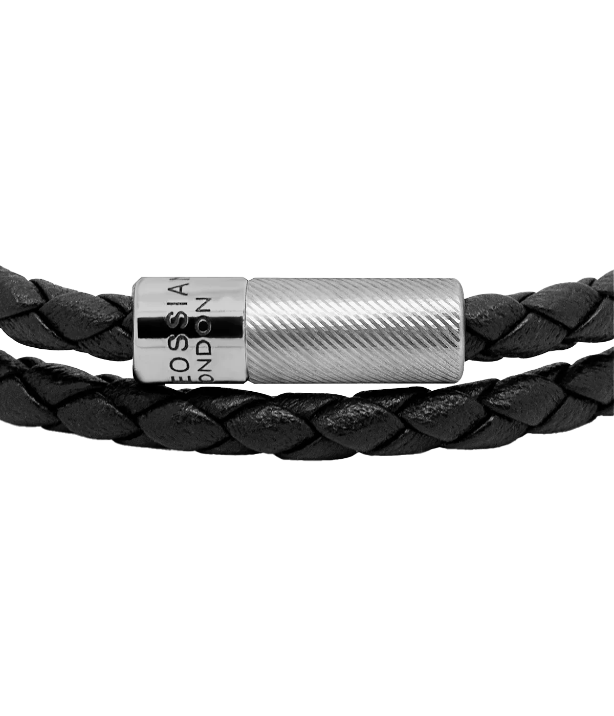 Pop Rigato Double Wrap Bracelet in Black