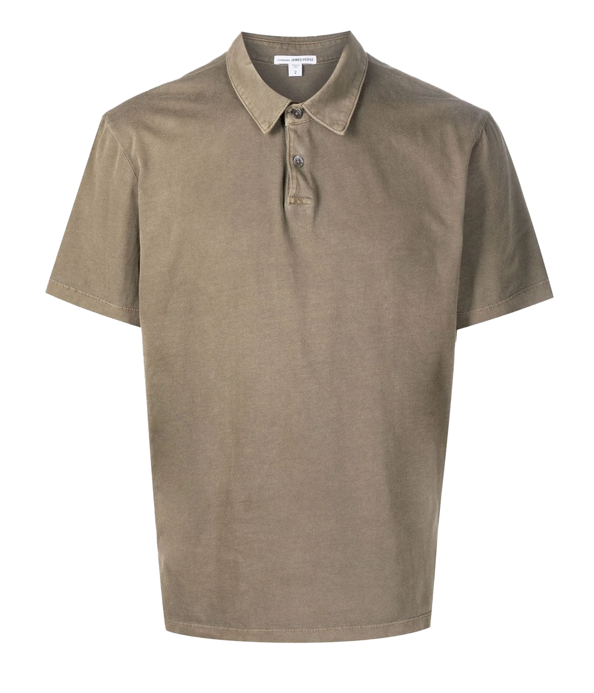 Sueded Jersey Polo in Platoon Pigment