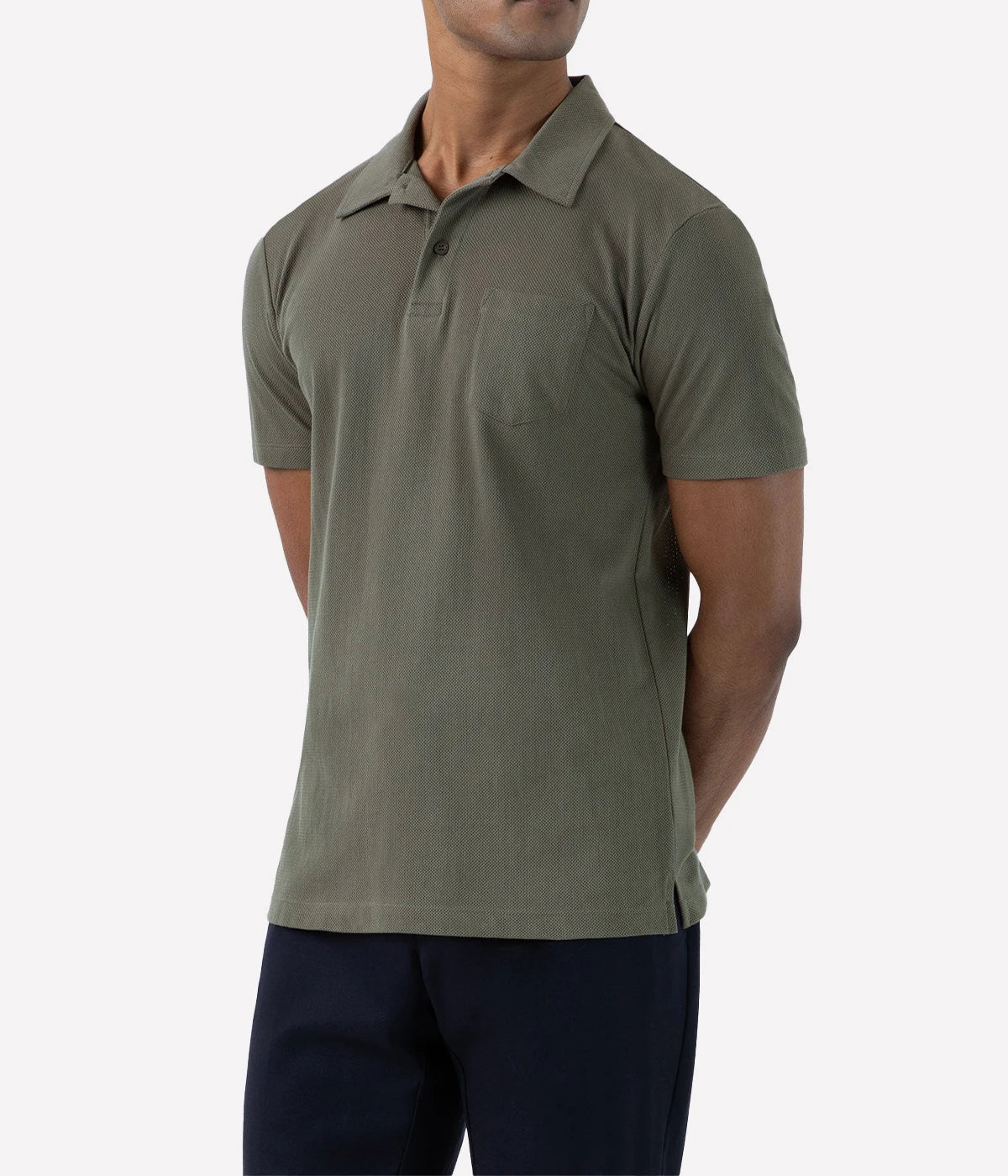 Riviera Polo Shirt in Khaki