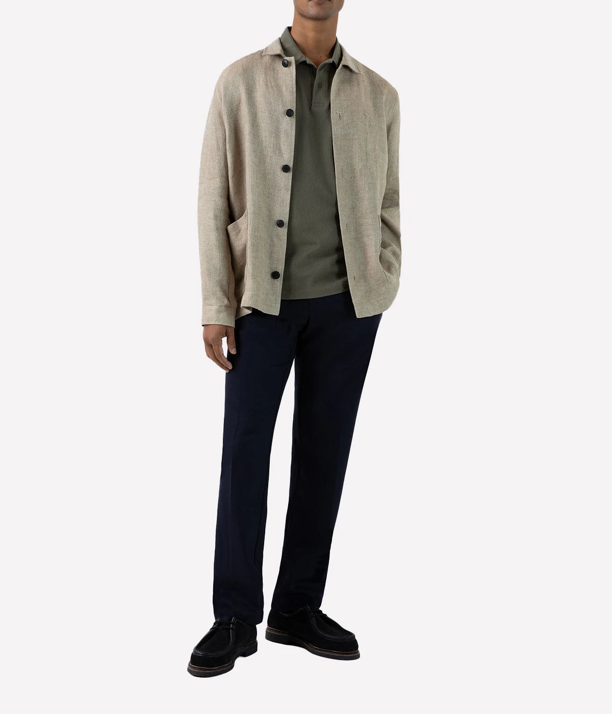 Riviera Polo Shirt in Khaki