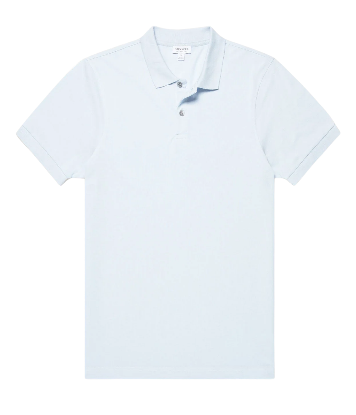 Riviera Polo Shirt in Pastel Blue