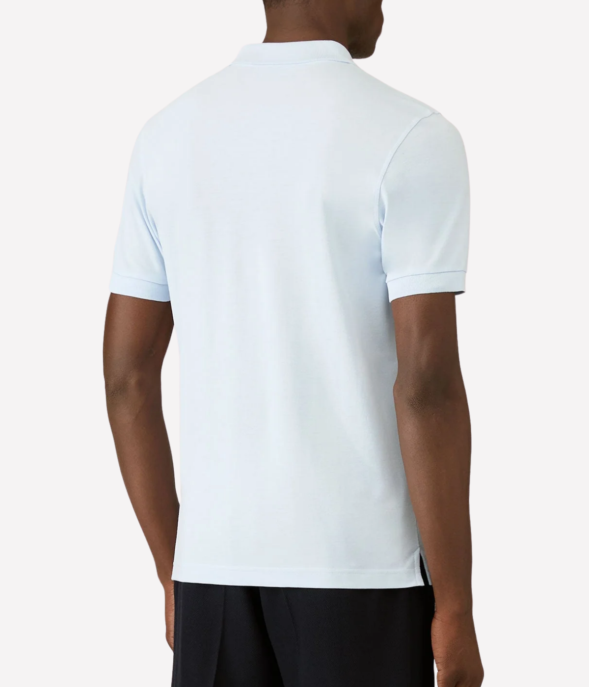 Riviera Polo Shirt in Pastel Blue