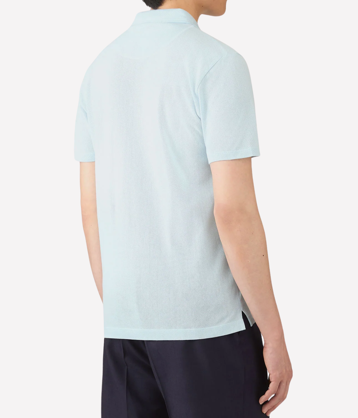 Riviera Polo Shirt in Frost Blue