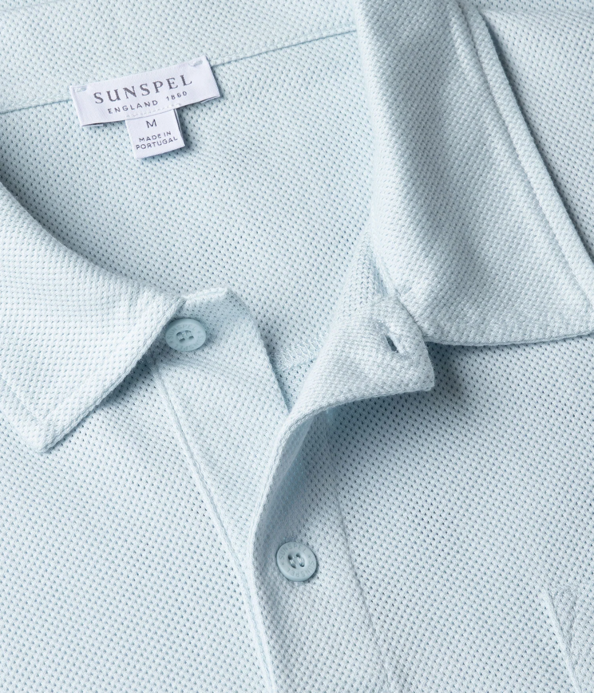 Riviera Polo Shirt in Frost Blue